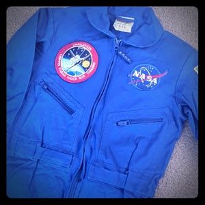 Pretend dress up Halloween Challenger NASA sz 8 10